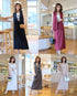 Casual Sleeveless Vest With Mid Length Skirts Sets